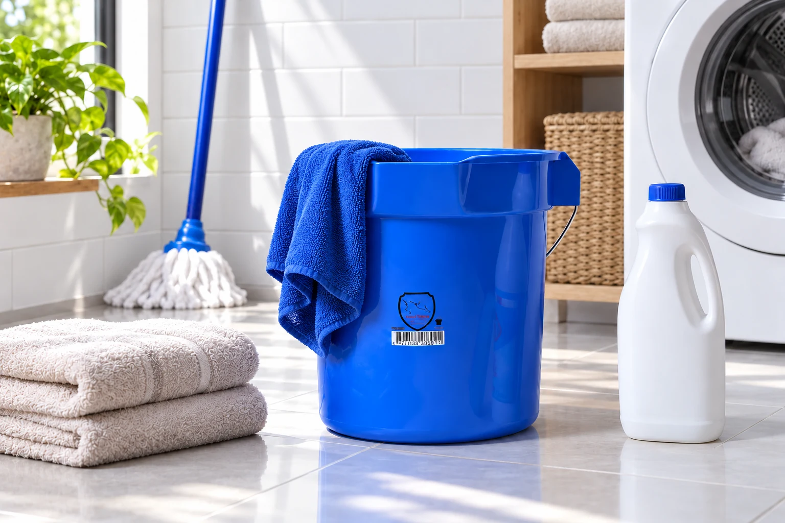 Cubeta Premium 11.36 L · Azul · Cuarto de lavado